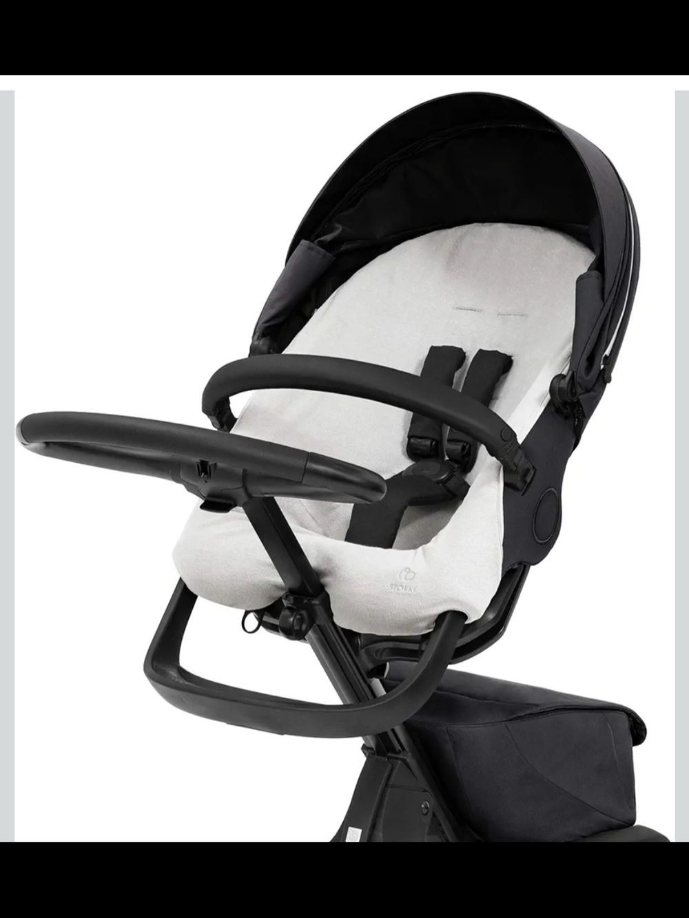 NWOT Stokke Xplory X Summer Cover, Light Grey Compatible with Xplory X Stroller